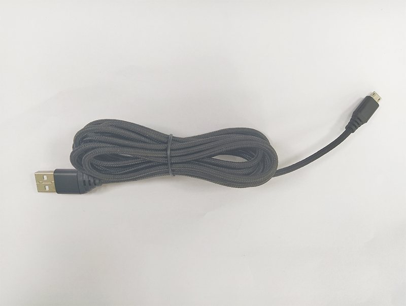 3米2A布藝編織安卓數(shù)據(jù)線，安卓數(shù)據(jù)線定制廠家